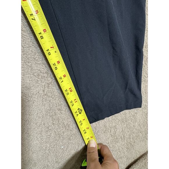 Zella OSR Pursuit Sleeveless Crop JUMPSUIT Size M Black Yoga Pilates - Picture 7 of 8